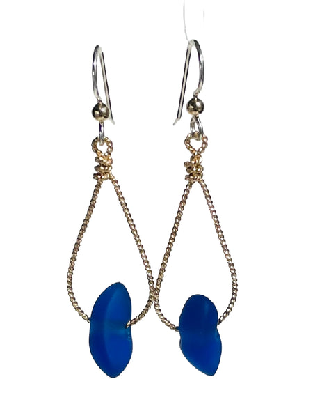 Seaglass Nugget Earrings