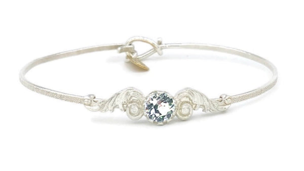 Angel Wings Birthstone Colors Bracelet - Earth Grace Artisan Jewelry
