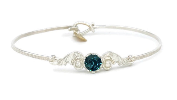 Angel Wings Birthstone Colors Bracelet - Earth Grace Artisan Jewelry