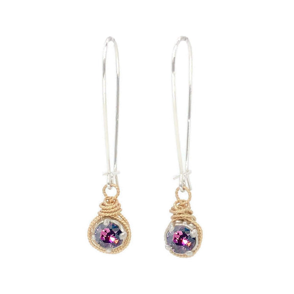 Birthstone Color Earrings - Earth Grace Artisan Jewelry