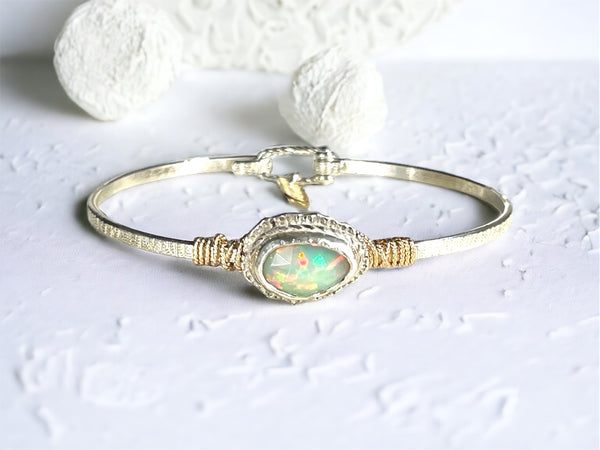 Welo Opal Gemstone Bracelet