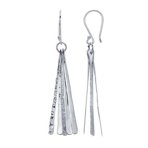 Flow Hammered Earrings