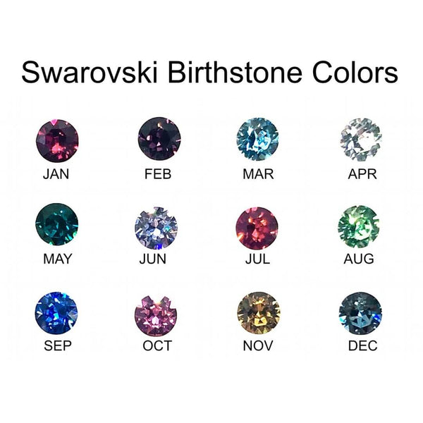 Birthstone Color Earrings