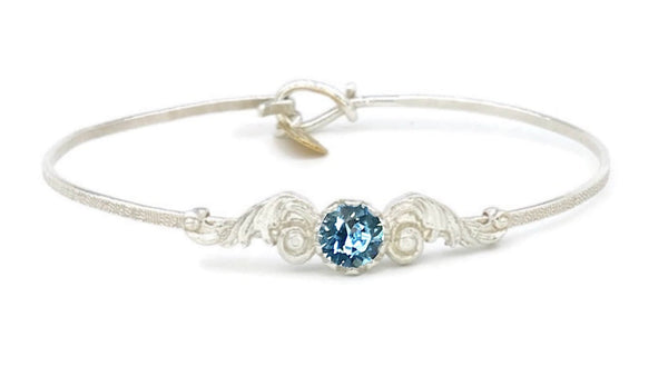 Angel Wings Birthstone Colors Bracelet - Earth Grace Artisan Jewelry