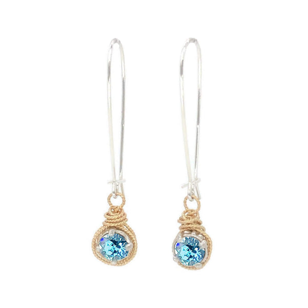 Birthstone Color Earrings - Earth Grace Artisan Jewelry