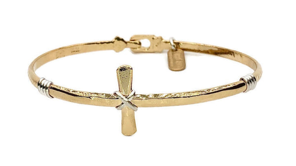 Demi Cross Bracelet - Earth Grace Artisan Jewelry