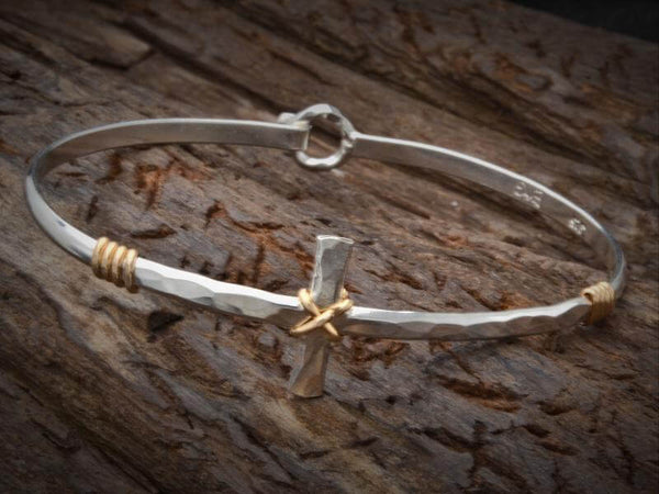 Demi Cross Bracelet - Earth Grace Artisan Jewelry