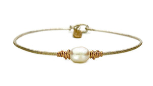 Serenity Pearl Bracelet - Earth Grace Artisan Jewelry