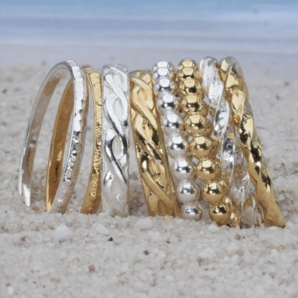 Stackable Ring Lauren - Earth Grace Artisan Jewelry